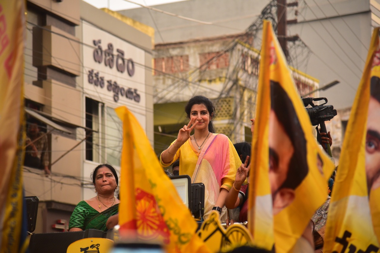 Nara Brahmani says TDP has laid foundation for women development in Telugu states
