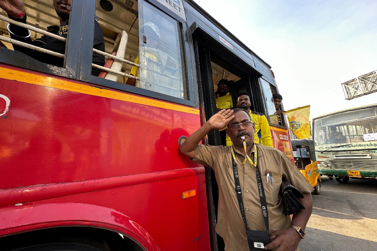 IPL 2024: Chennai Super Kings' whistling gift to MTC bus conductors