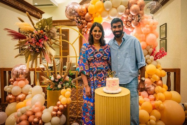 Jasprit Bumrah Birth day Wishes to His Wife Sanjana Ganeshan