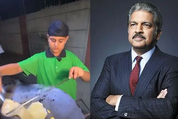 Anand Mahindra Tweet on 10 Year old Boy Jasprit who Sale Rotis in Delhi 