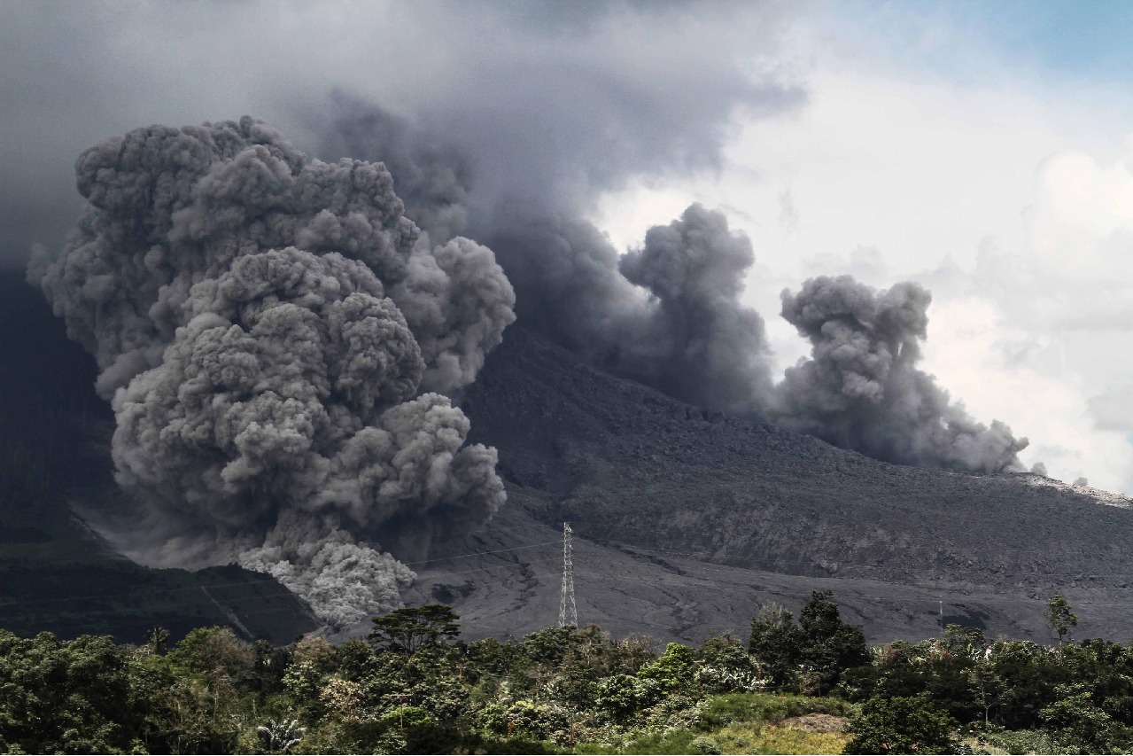 Indonesia's Ibu volcano erupts, ash up to 5 km