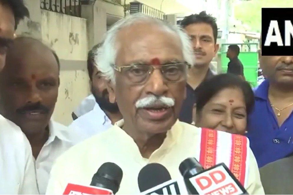 Bandaru Dattatreya says the right to vote is very important