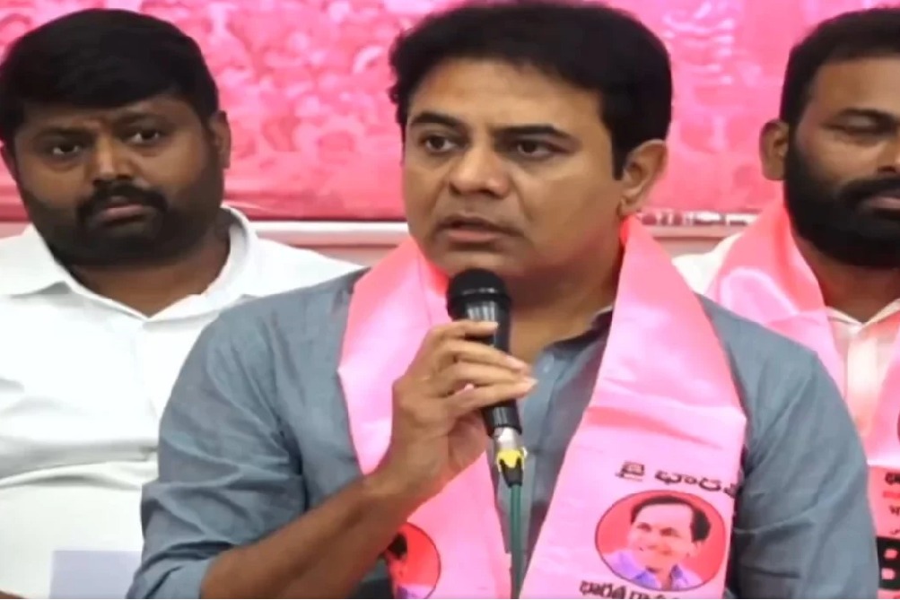 KTR thanks to brs leaders and followers
