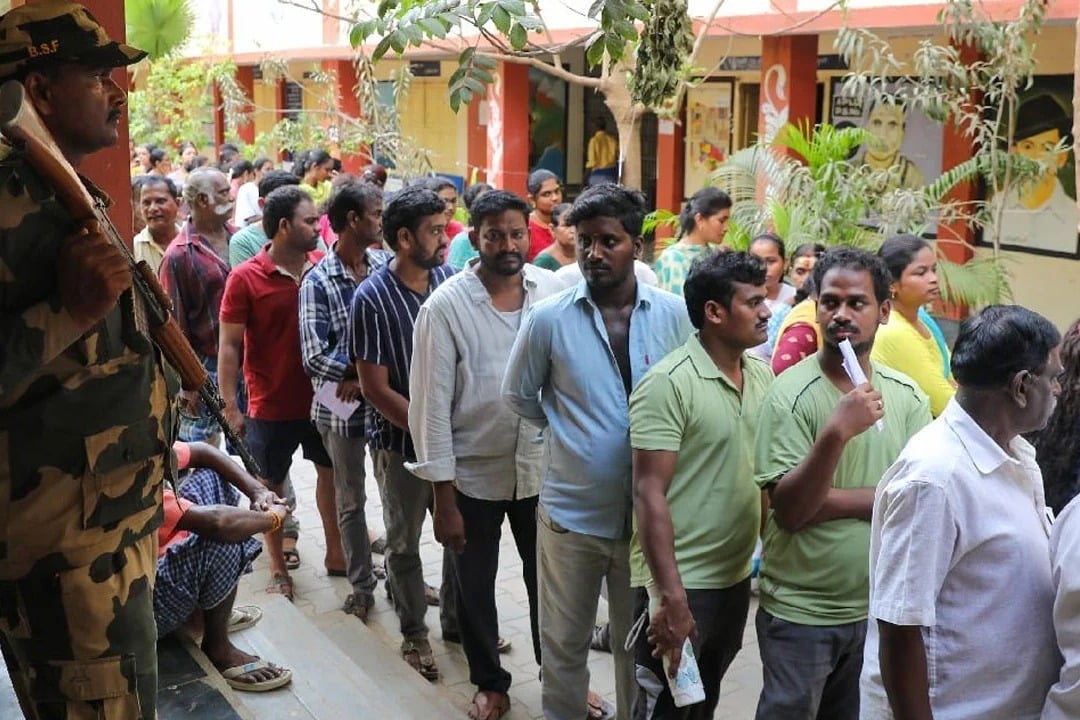 By the time polling ended turnout for the AP Assembly elections recorded Over 78 percent
