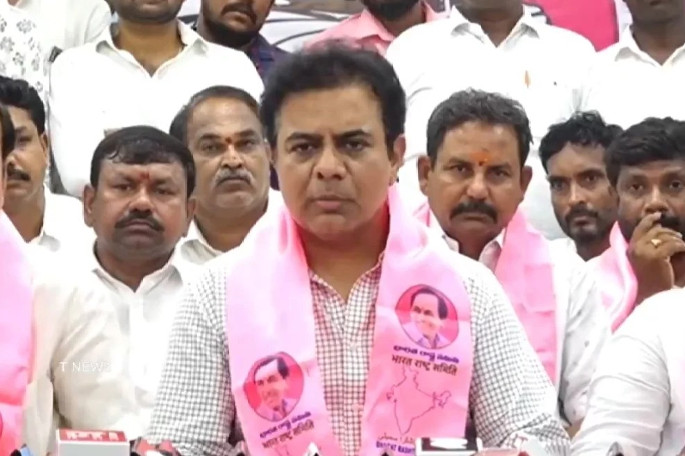 KTR blames Revanth Reddy is trying to BJP win