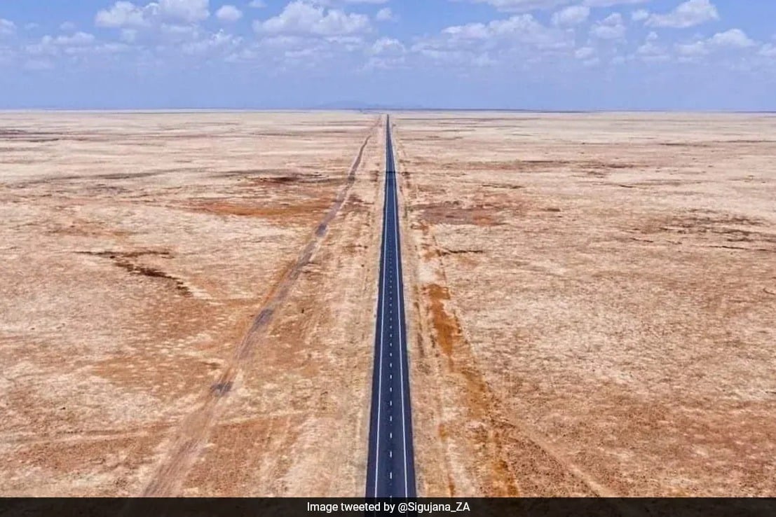 This Country Has A 256 Kilometre Highway That Never Bends