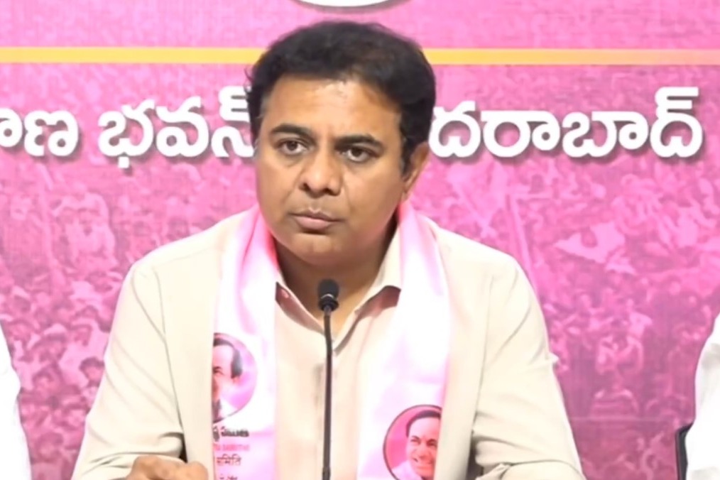 Why Revanth Reddy is not believing employees questions ktr