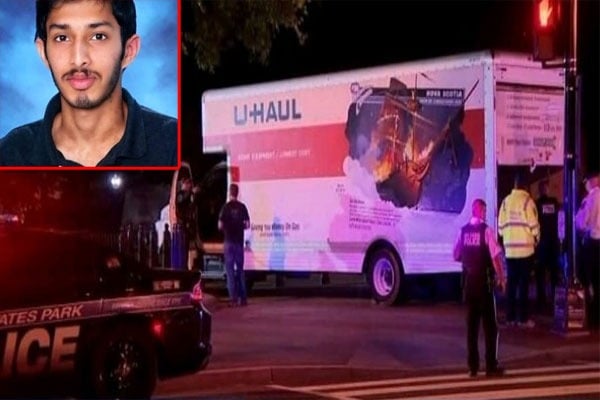 Sai Varshith Kandula Indian origin Nazi sympathiser who crashed rented truck into White House perimeter