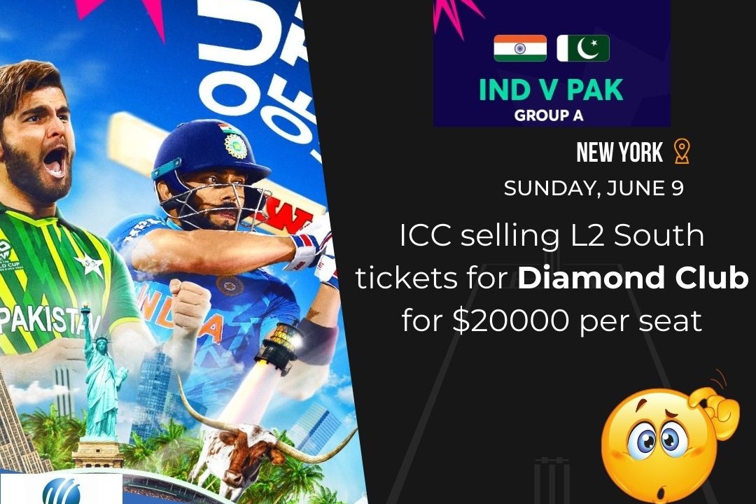 16 lakhs per seat for india pak t20 world cup match