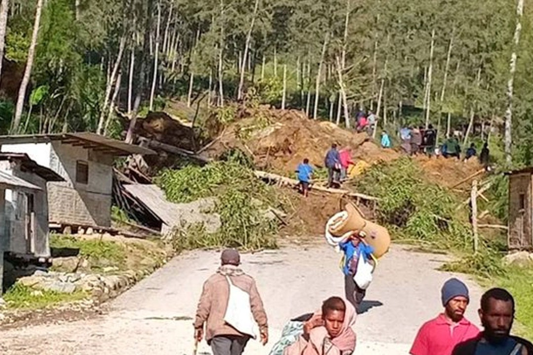 More than 100 dead in Papua New Guinea landslide
