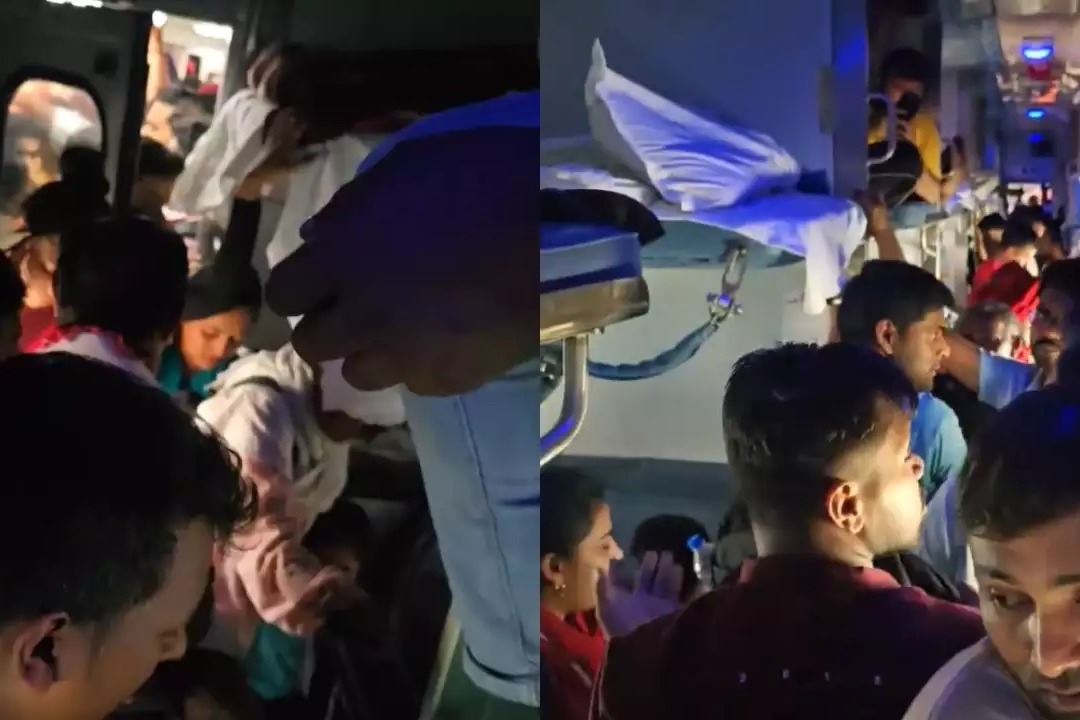 Viral Video Shows Ticketless Passengers Overcrowding AC 3 Coach Railways Responds