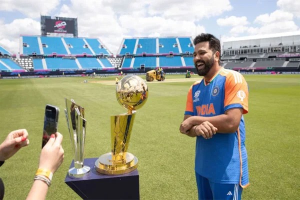Rohit Sharma Shares His Thoughts After Visiting Nassau County International Cricket Stadium in New York