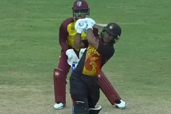 Papua New Guinea scores 136 runs for 8 wickets against West Indies