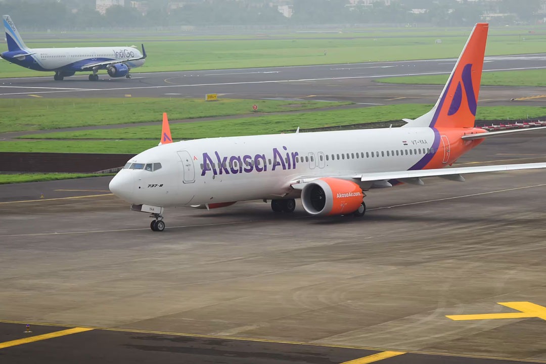 Delhi Mumbai Akasa Air flight diverted to Ahmedabad over bomb threat