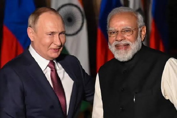 Russian President Vladimir Putin phone call to Modi