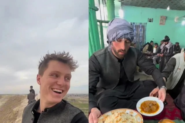 America travel vlogger travels to taliban controlled afghanistan