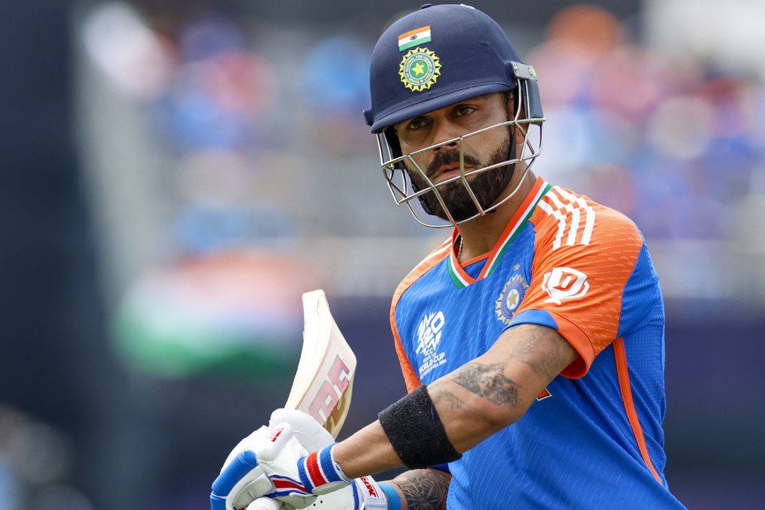 Virat Kohli registered his first single digit score while chasing in the history of the T20 World cup 2024