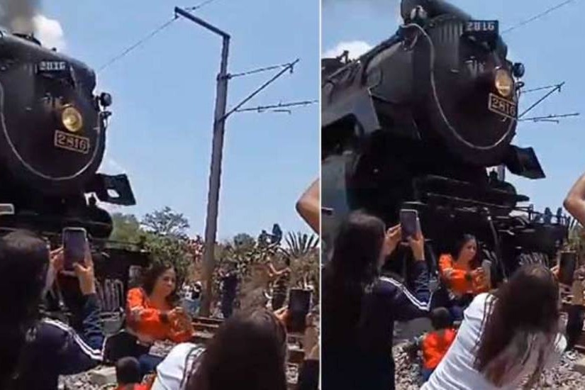 Youth dies while taking selfie with vintage train