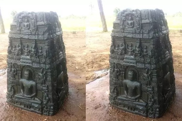Ancient Statue Found In Bairanpalli Village