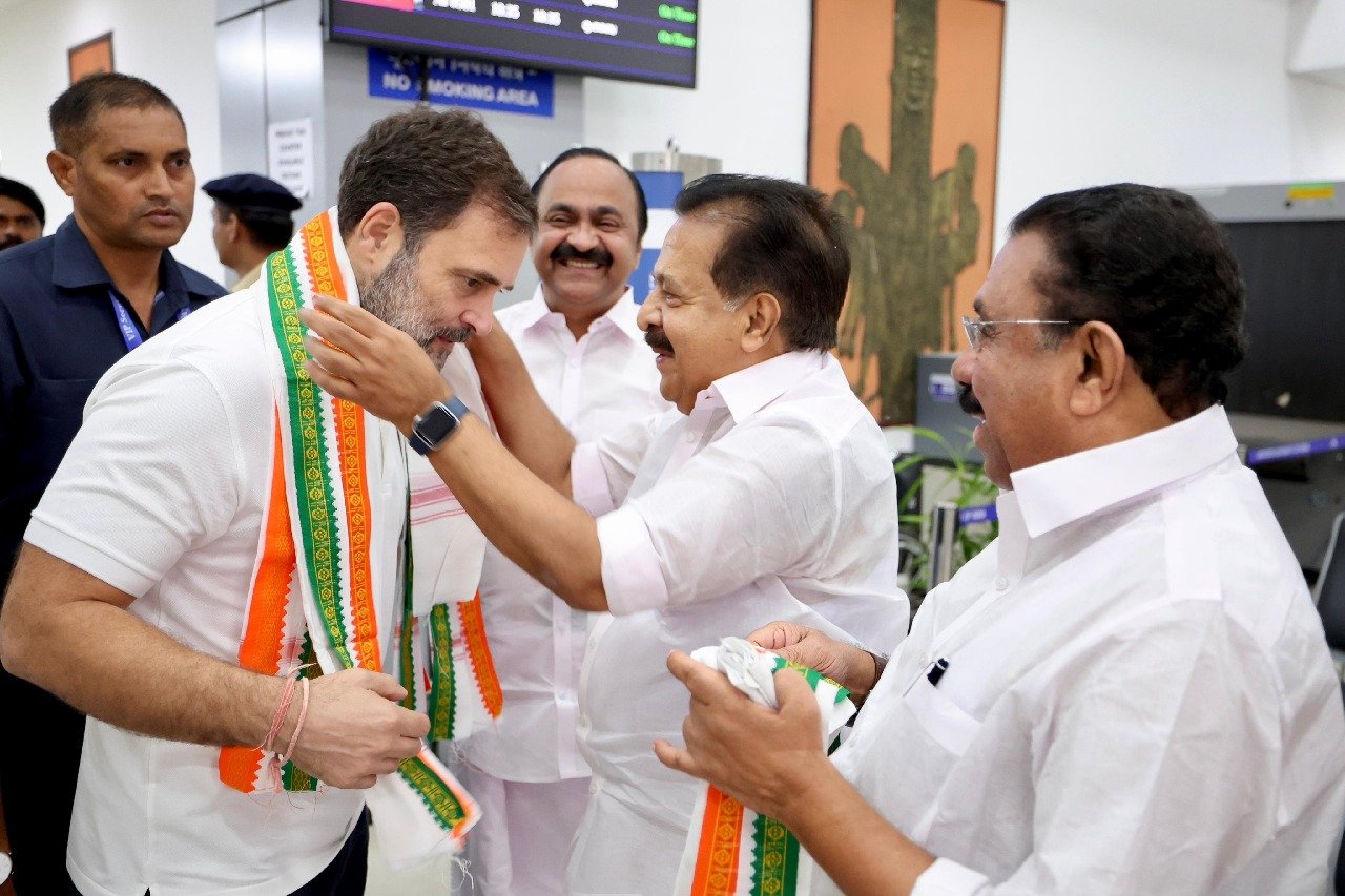 Rahul Gandhi: Rahul Gandhi arrives in Kerala to thank people..