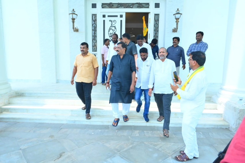 Ganta Srinivasarao reveals Rishikonda palace secret