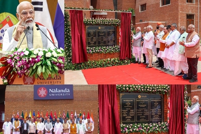 PM Modi inaugurates new campus of Nalanda University, terms it 'symbol of India's academic heritage'