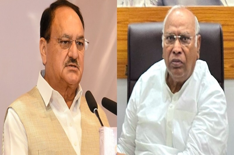Two party Presidents -- Kharge & Nadda -- get leading roles in Upper House