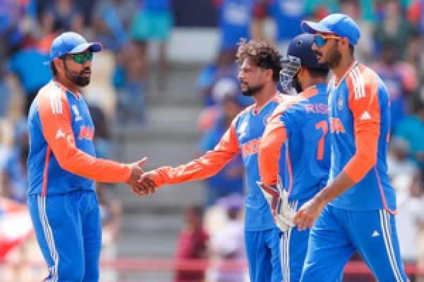 T20 World Cup: Rohit, Arshdeep, Kuldeep power India into semis with 24-run win over Australia
