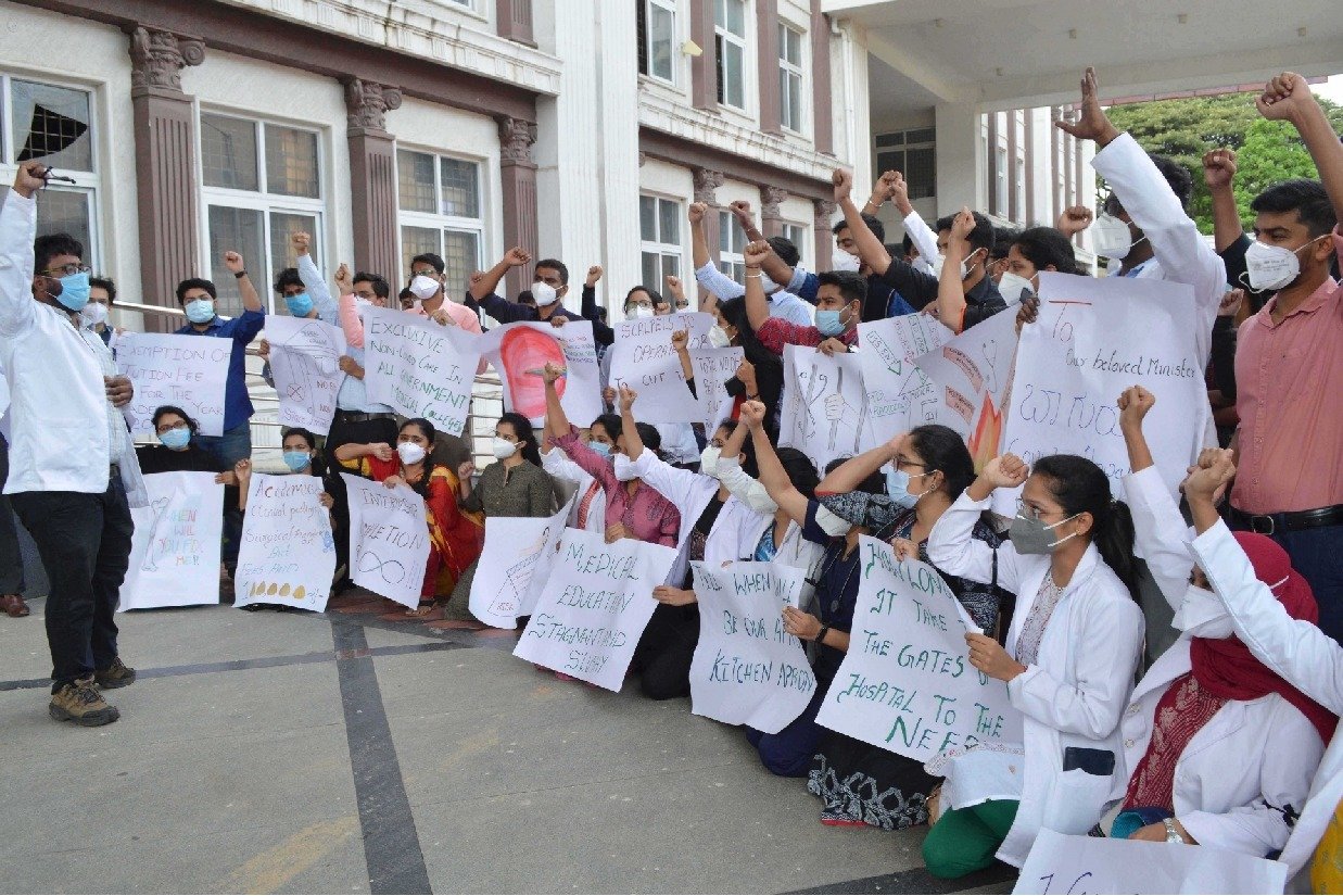 Junior doctors continue strike in Telangana