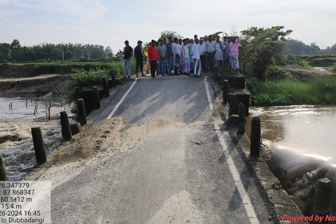 Fourth bridge collapses in 10 days in Bihar