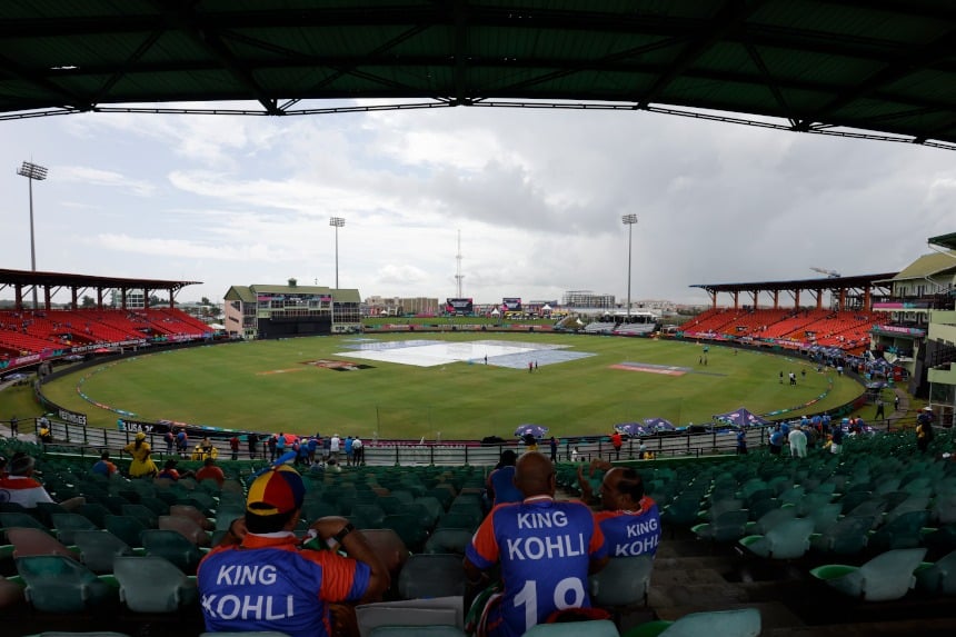Rain delays toss between Team India and England semifinal match