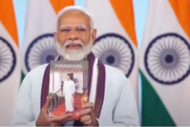 PM Modi releases three books on life & journey of former VP Venkaiah Naidu