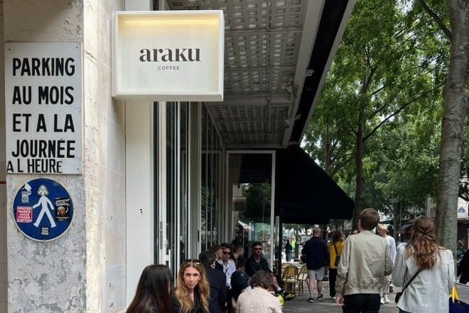 CM Naidu delighted over Araku Coffee's second cafe in Paris