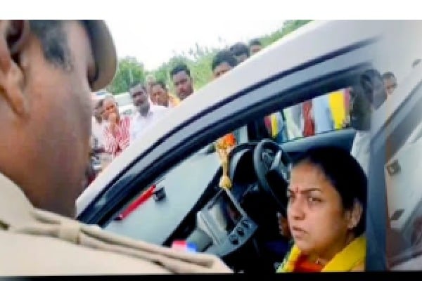 CM Chandrababu Angered by Minister's Wife's Conduct with Police