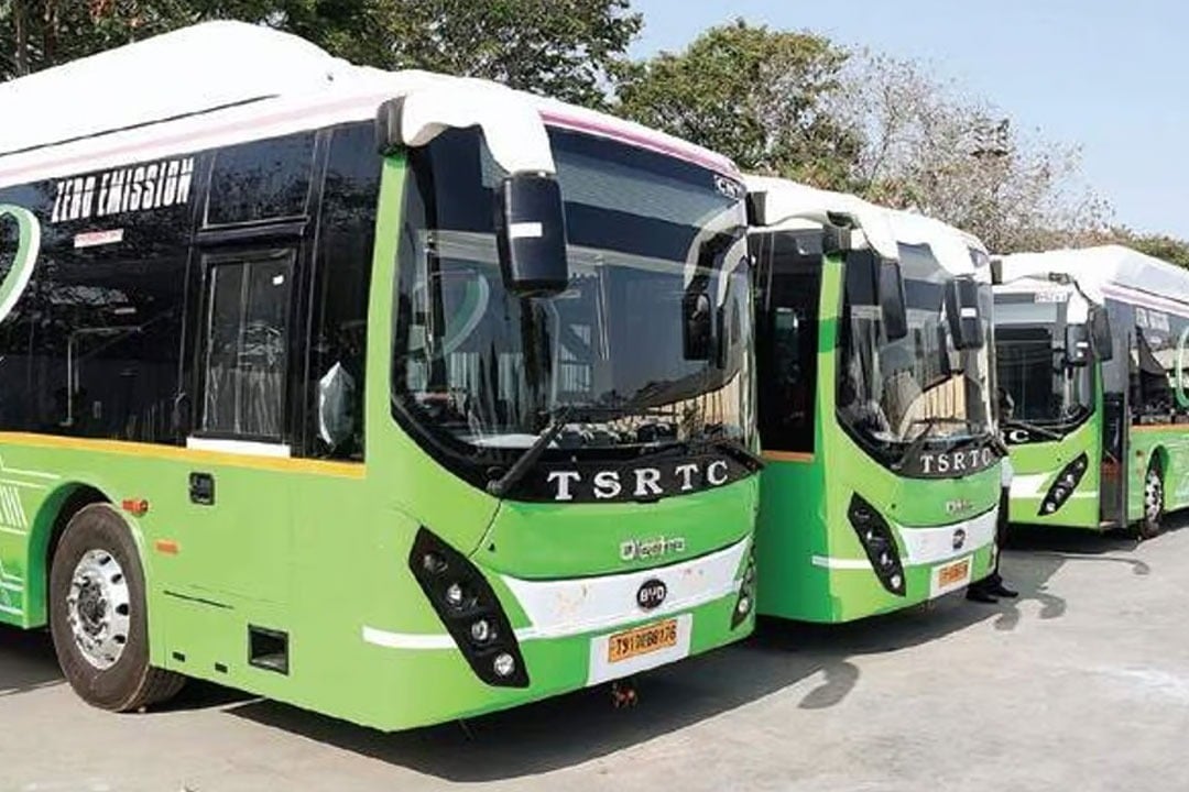 TGRTC announced rout and monthly bus pass to Shamshabad Airport