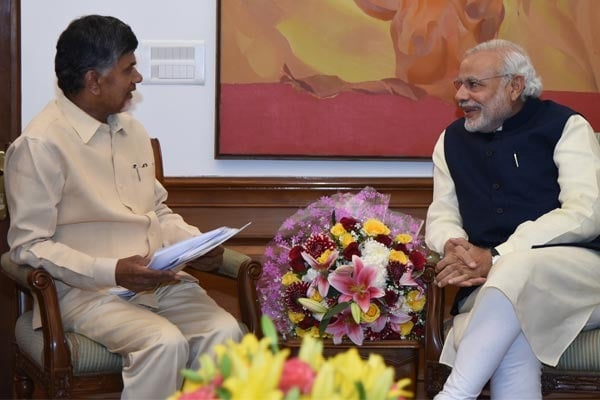 CM Chandrababu Meeting with PM Modi
