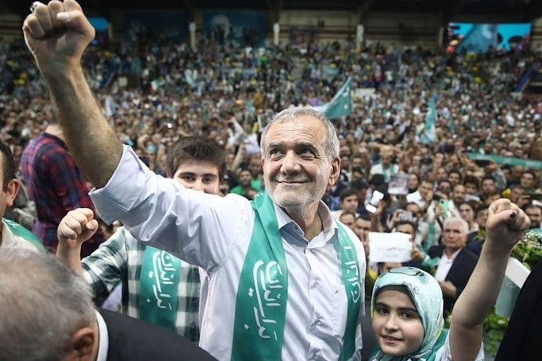 Reformist Masoud wins Iran presidential runoff election 