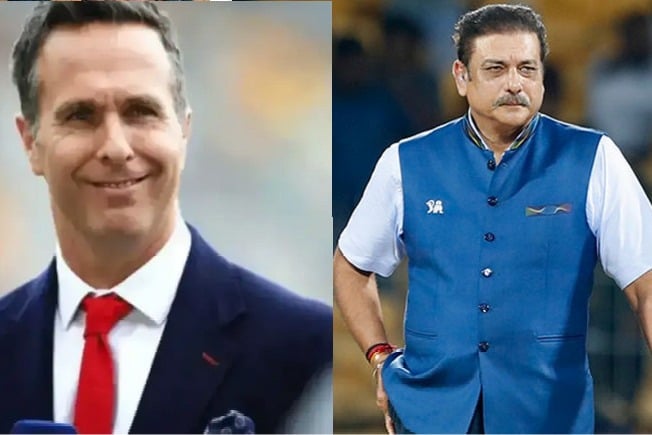 Ravi Shastri fitting reply to Michael Vaughan