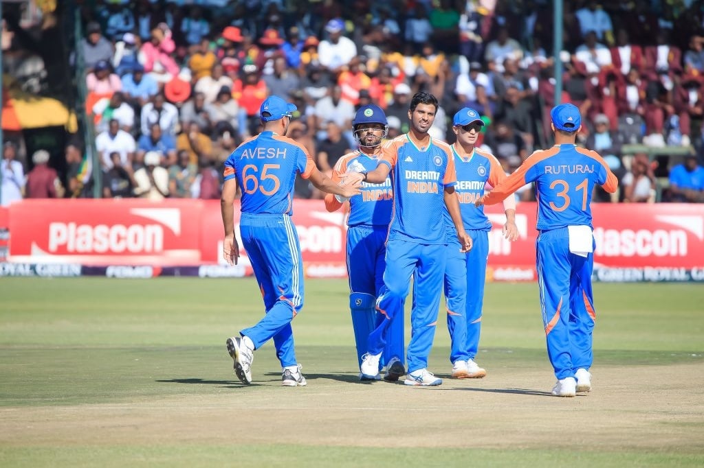 Team India beat Zimbabwe with huge margin