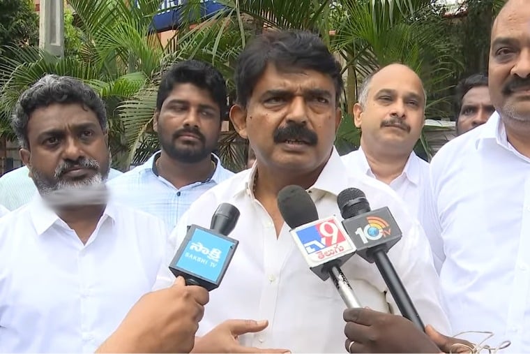 Perni Nani reaction on YCP leaders arrests 