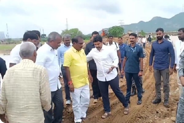 Nara Lokesh appreciates fellow minister Nimmala Ramanaidu