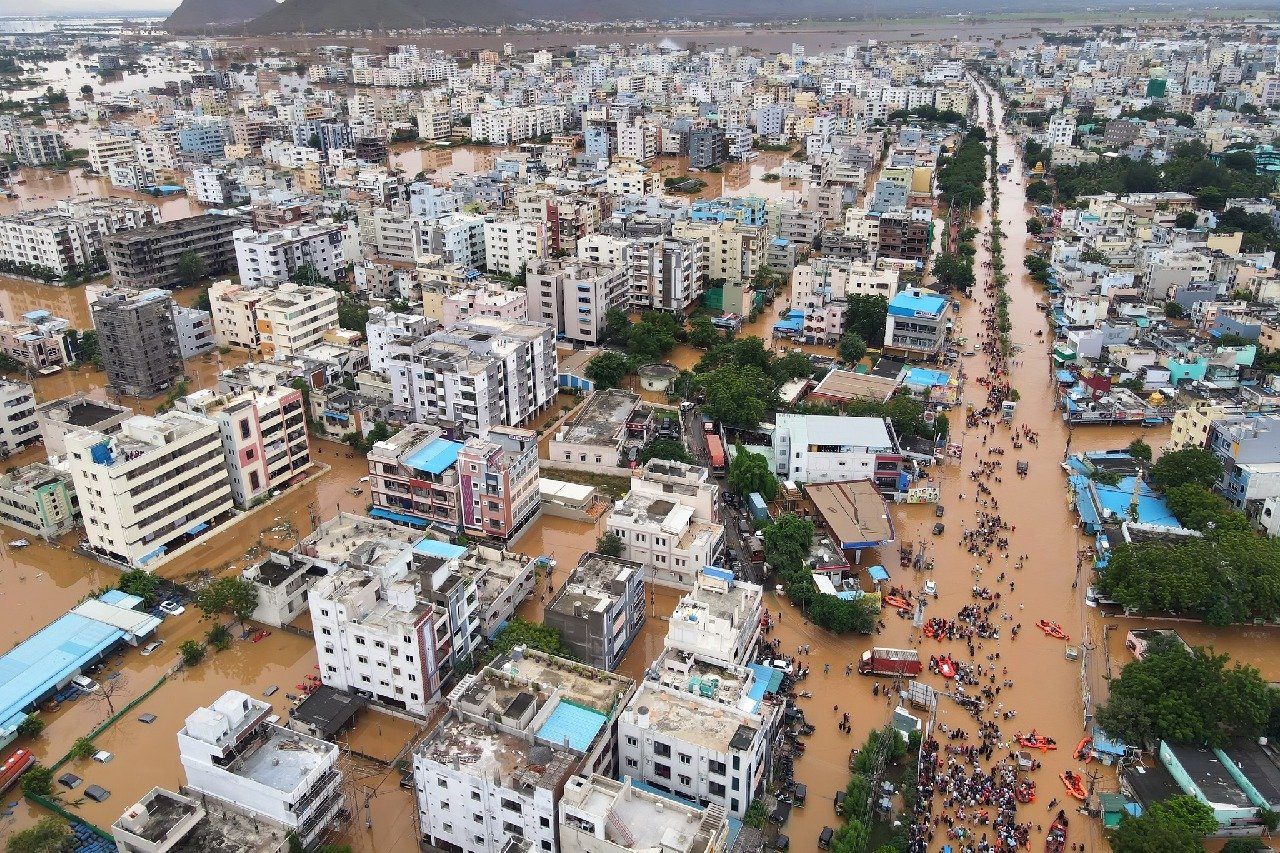 AP Govt made initial report of flood damage