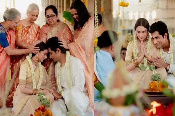 Heroine Aditi Rao Hydari Married Hero Siddharth 