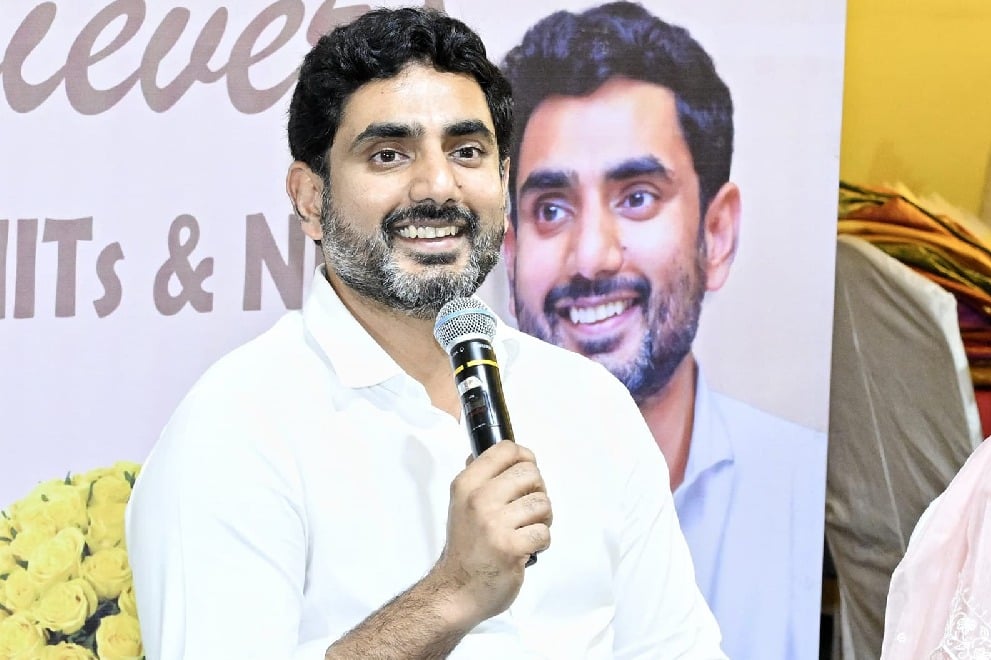 Nara Lokesh counters Jagan tweet