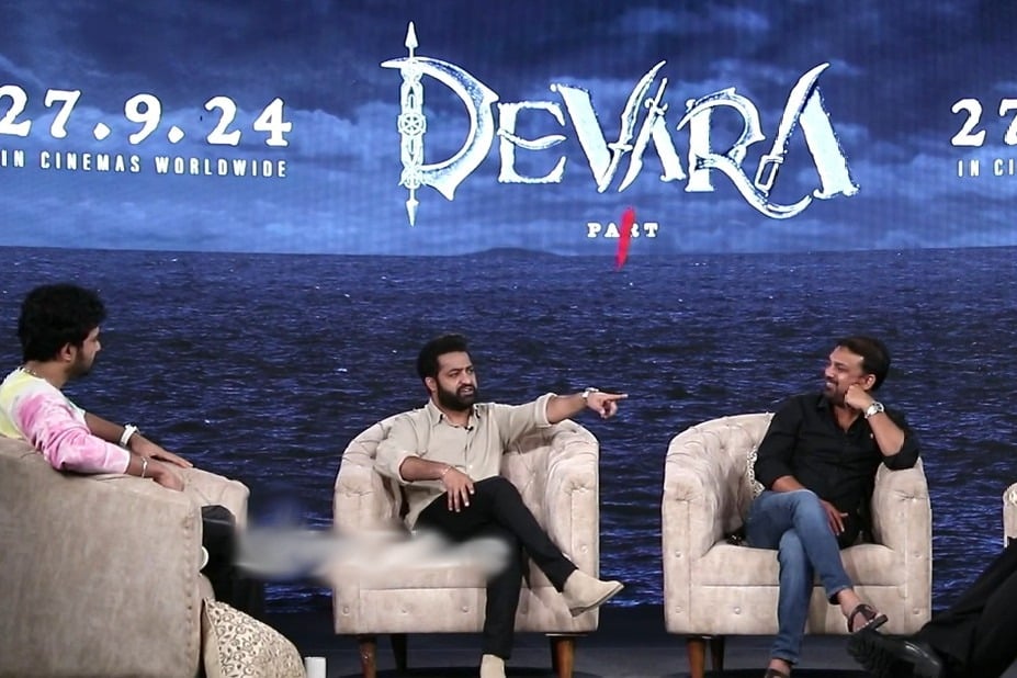 Tarak said that he was afraid of dying during the shooting of that scene in Devara