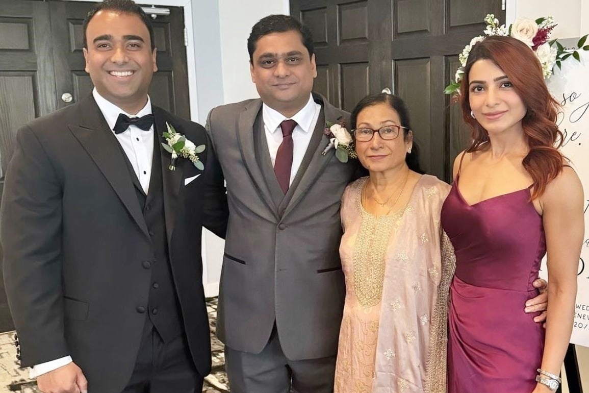 Samantha Ruth Prabhu radiates joy at brother David wedding in Lake Geneva