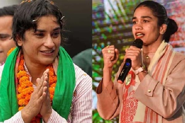 haryana assembly elections babita phogat vs vinesh congress symbol slap remark calls her narrow minded