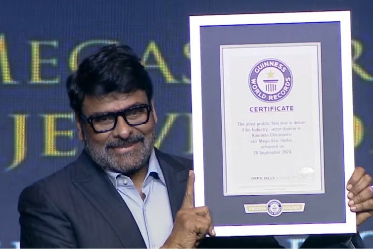 Chiranjeevi set Guinness Book Of Record