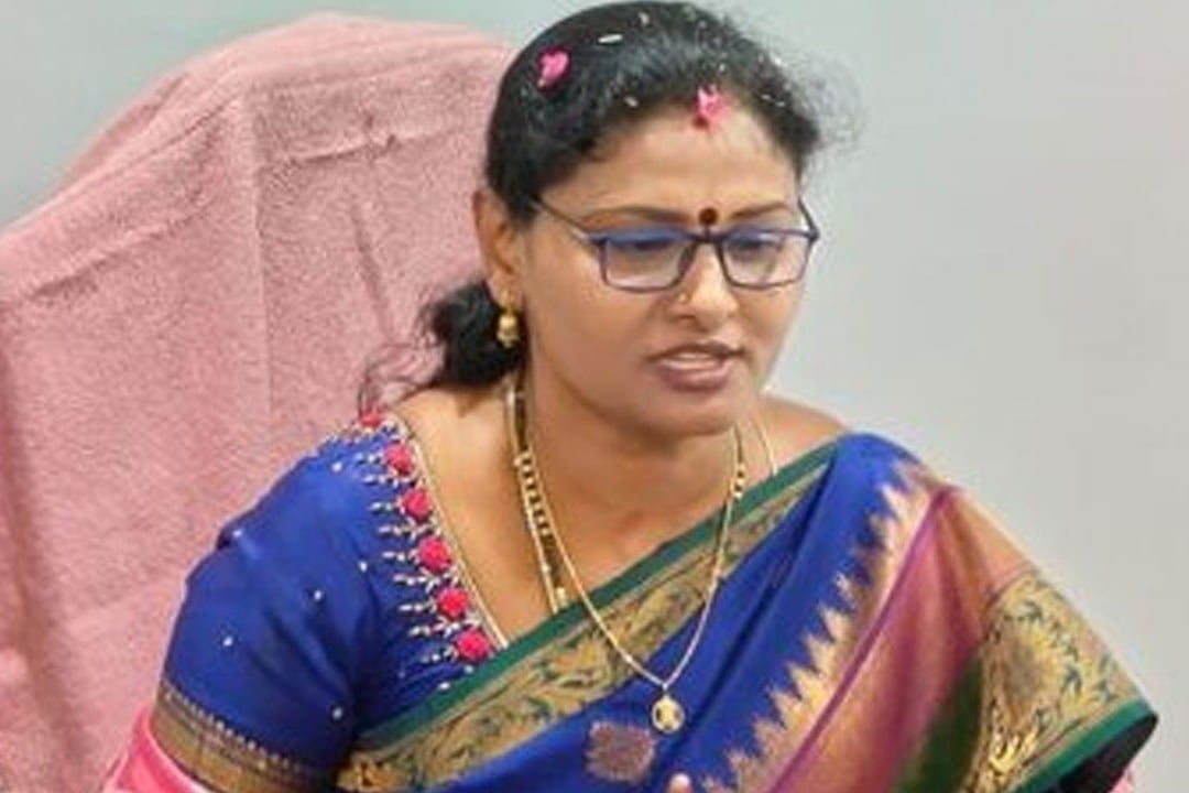 AP Women Commission Chairperson Gajjela Lakshmi resigned on Tuesday