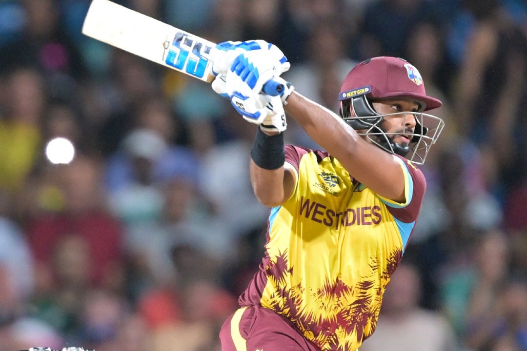 West Indies batter Nicholas Pooran has become the first batsman in T20 cricket history to score more than 150 sixes in a calendar year